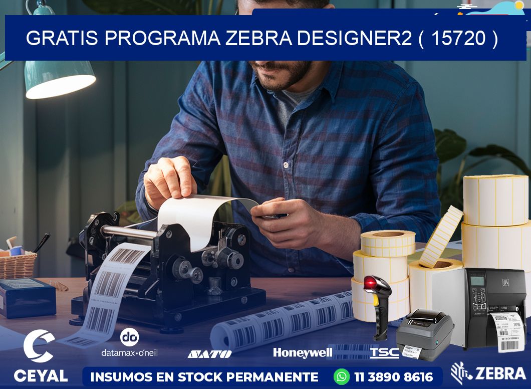 GRATIS PROGRAMA ZEBRA DESIGNER2 ( 15720 )