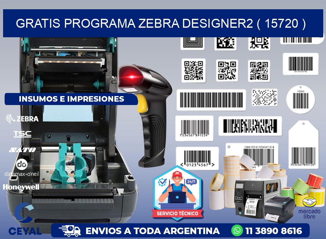 GRATIS PROGRAMA ZEBRA DESIGNER2 ( 15720 )