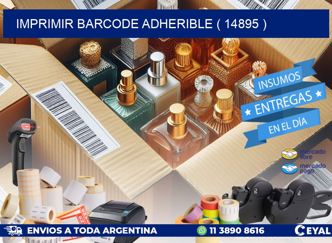 IMPRIMIR BARCODE ADHERIBLE ( 14895 )