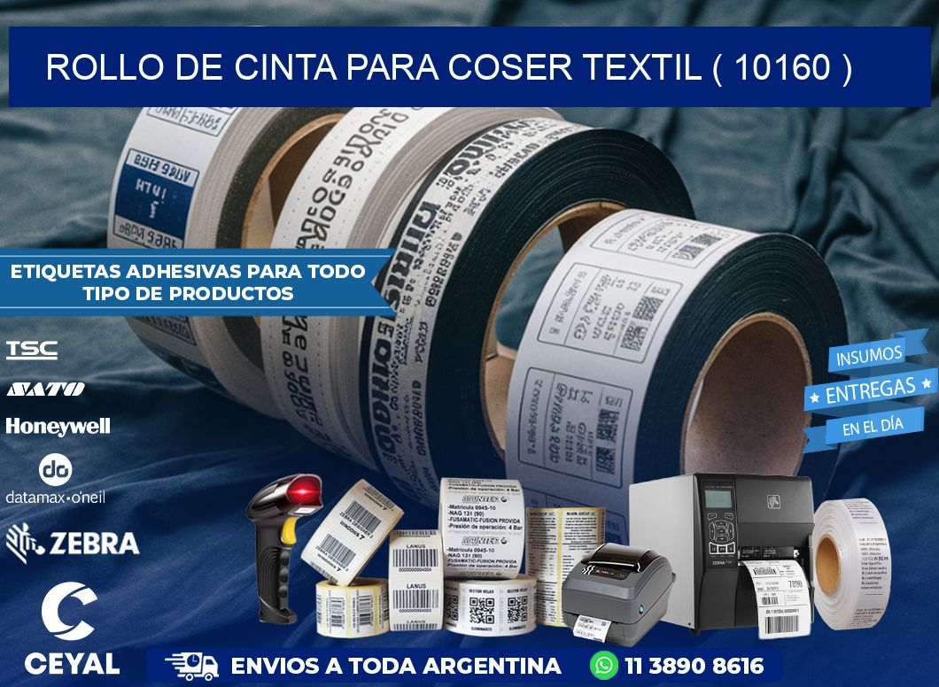 ROLLO DE CINTA PARA COSER TEXTIL ( 10160 )