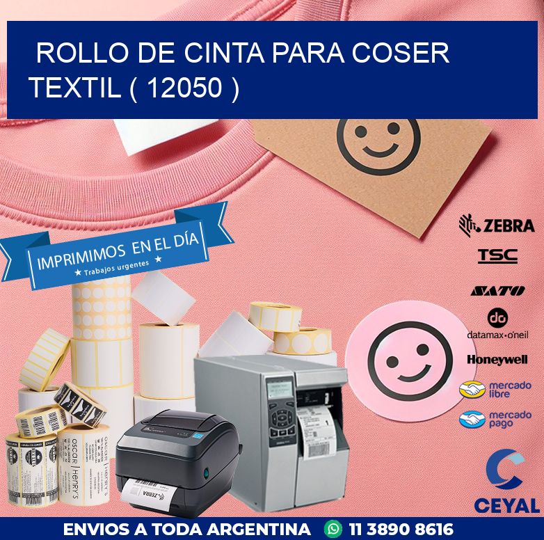 ROLLO DE CINTA PARA COSER TEXTIL ( 12050 )