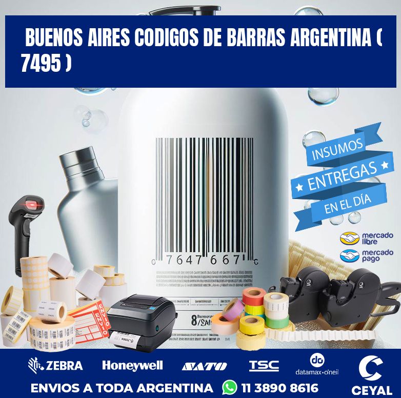 buenos aires codigos de barras argentina ( 7495 )