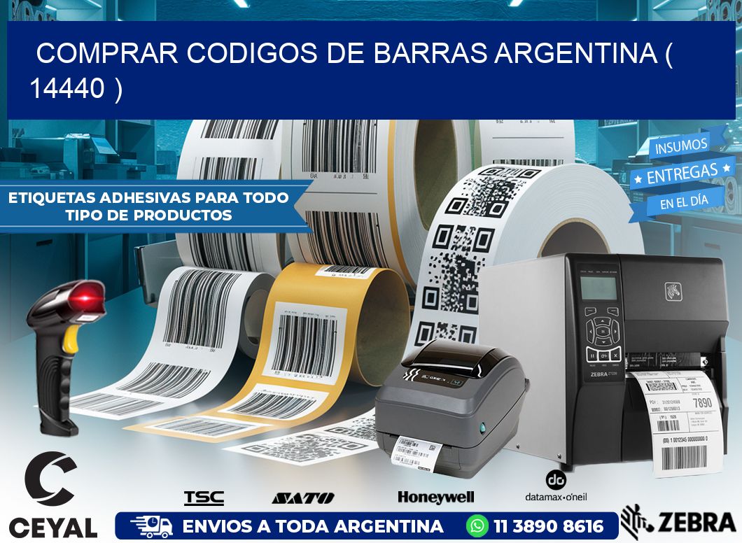 comprar codigos de barras argentina ( 14440 )