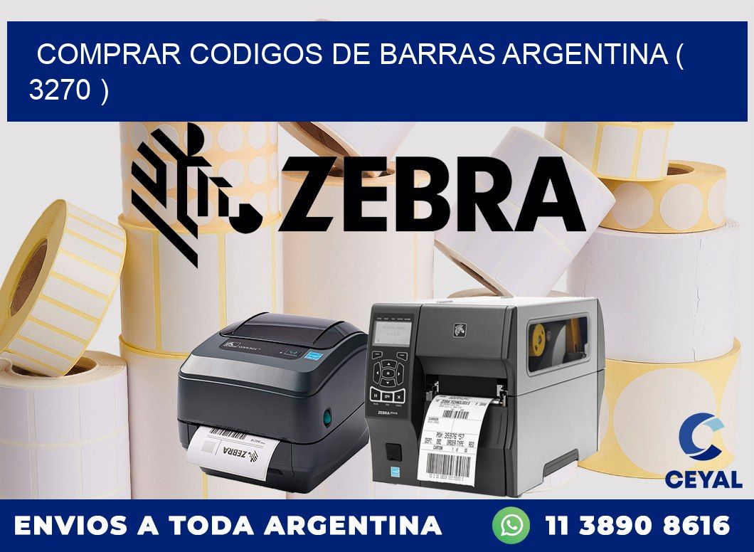 comprar codigos de barras argentina ( 3270 )