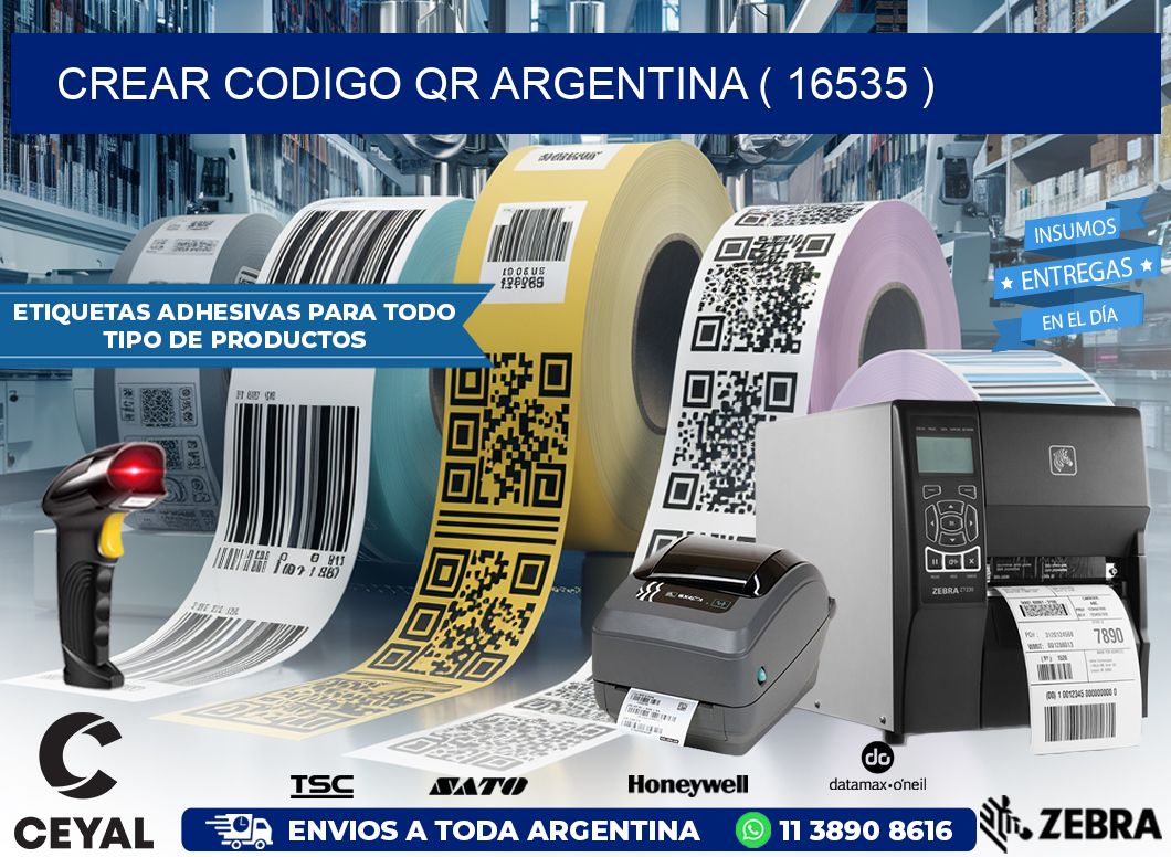 crear codigo qr argentina ( 16535 )
