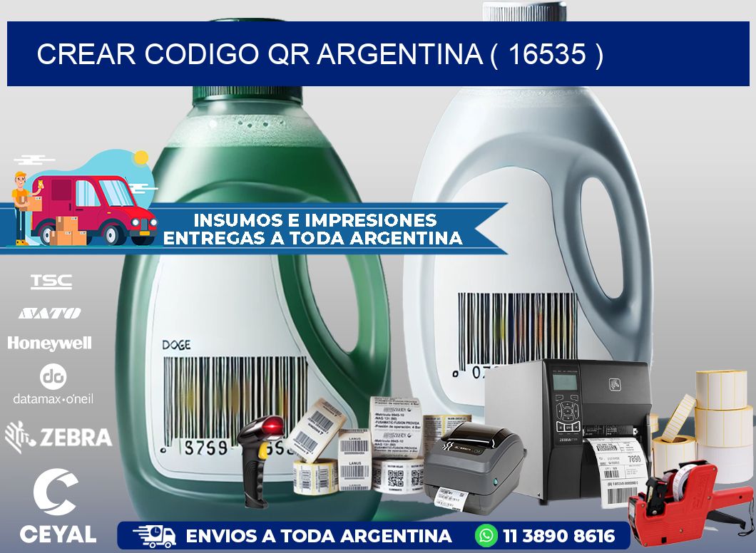 crear codigo qr argentina ( 16535 )