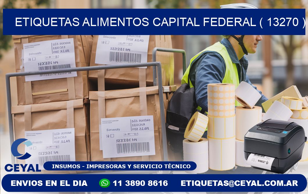 etiquetas alimentos capital federal ( 13270 )