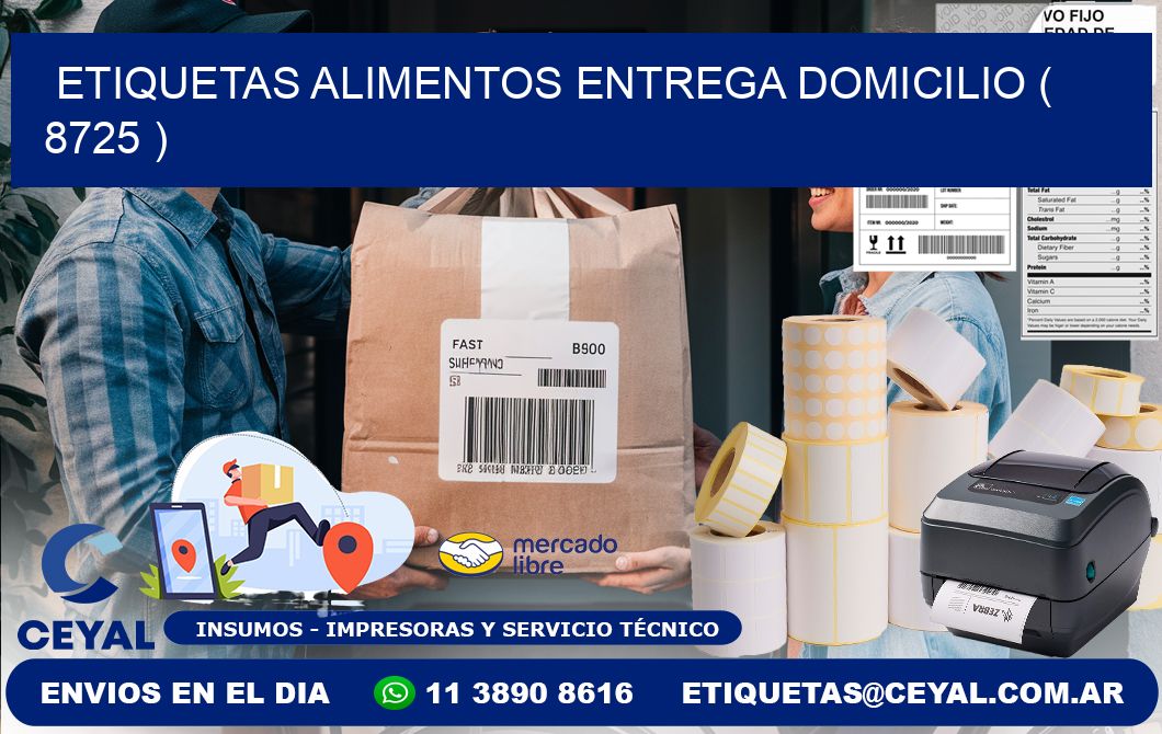 etiquetas alimentos entrega domicilio ( 8725 )