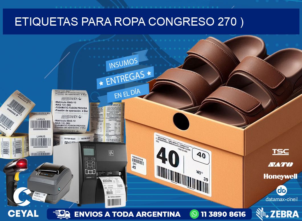 etiquetas para ropa congreso 270 )