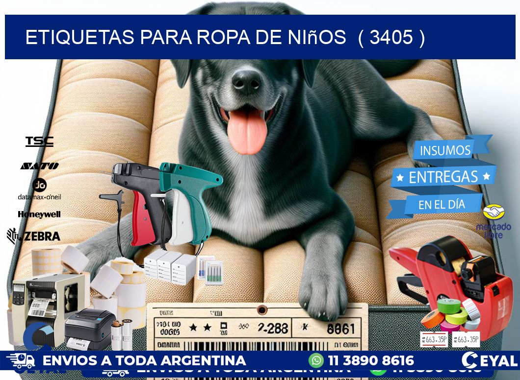 etiquetas para ropa de niños  ( 3405 )