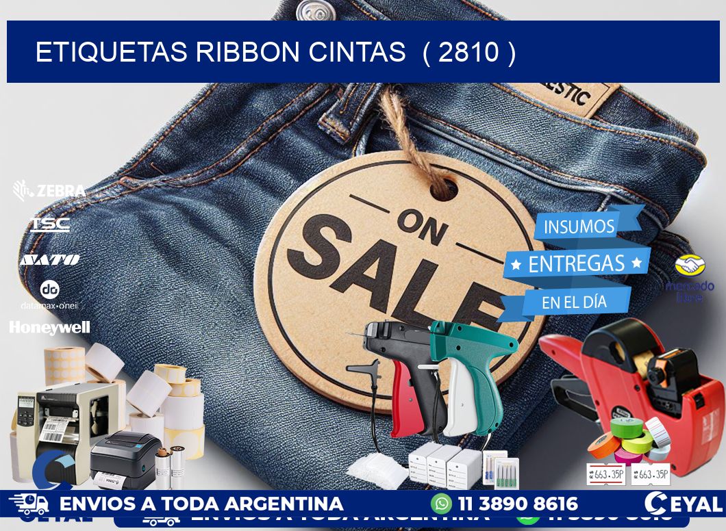 etiquetas ribbon cintas ( 2810 )