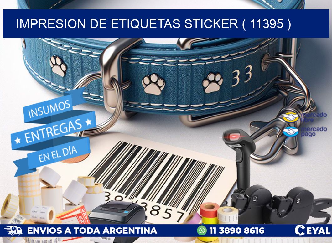 impresion de etiquetas sticker ( 11395 )