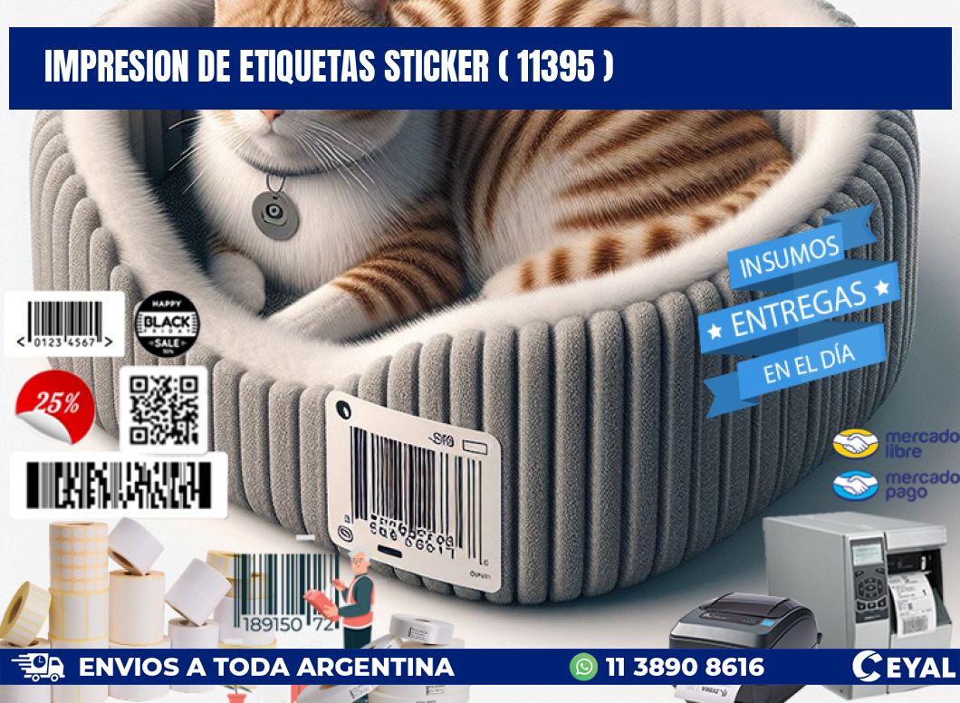 impresion de etiquetas sticker ( 11395 )