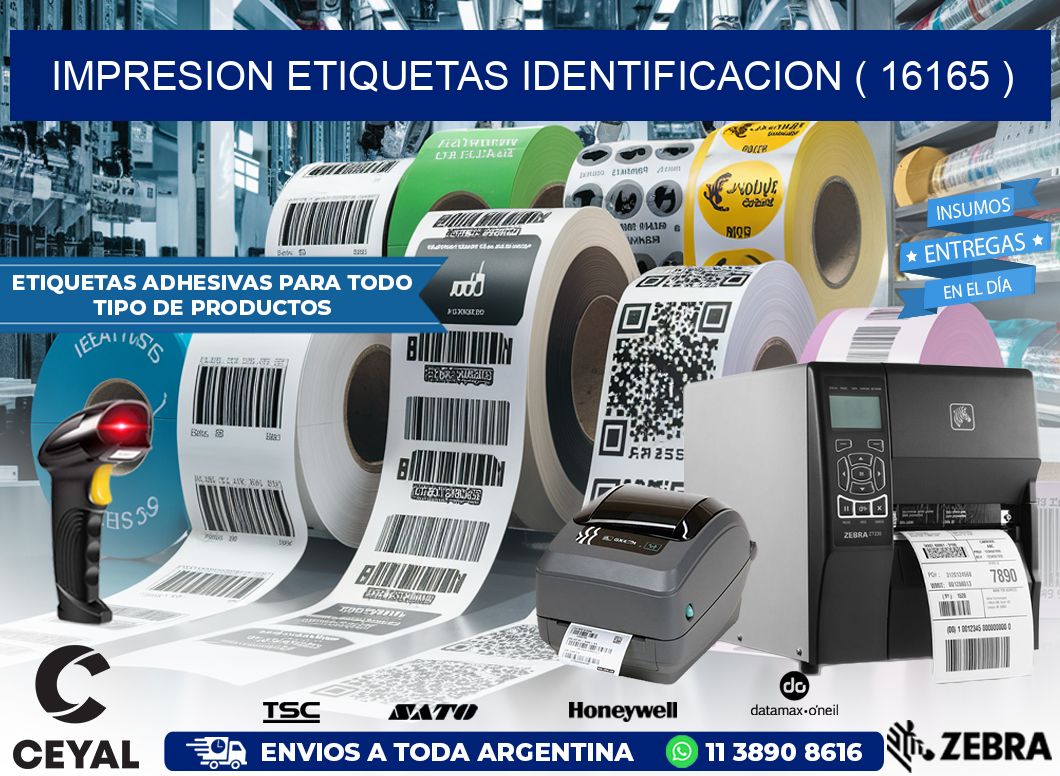 impresion etiquetas identificacion ( 16165 )