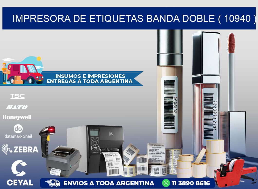 impresora de etiquetas banda doble ( 10940 )