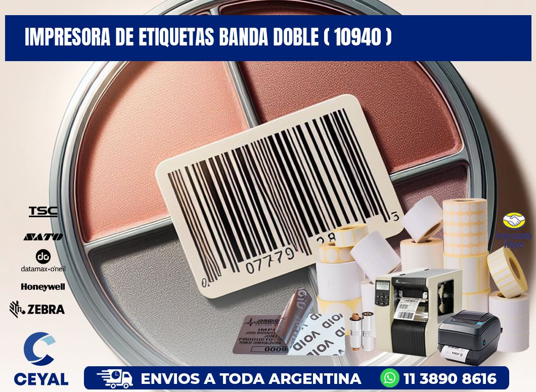 impresora de etiquetas banda doble ( 10940 )