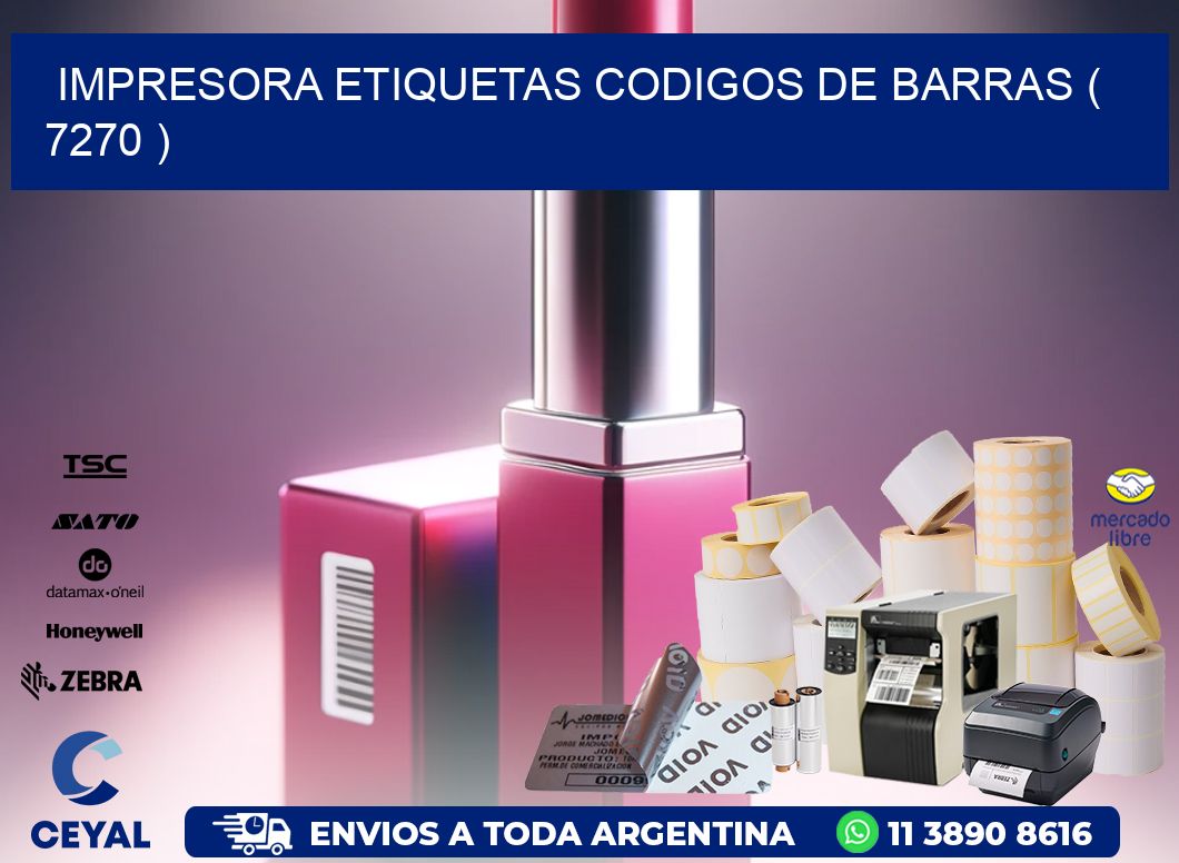 impresora etiquetas codigos de barras ( 7270 )