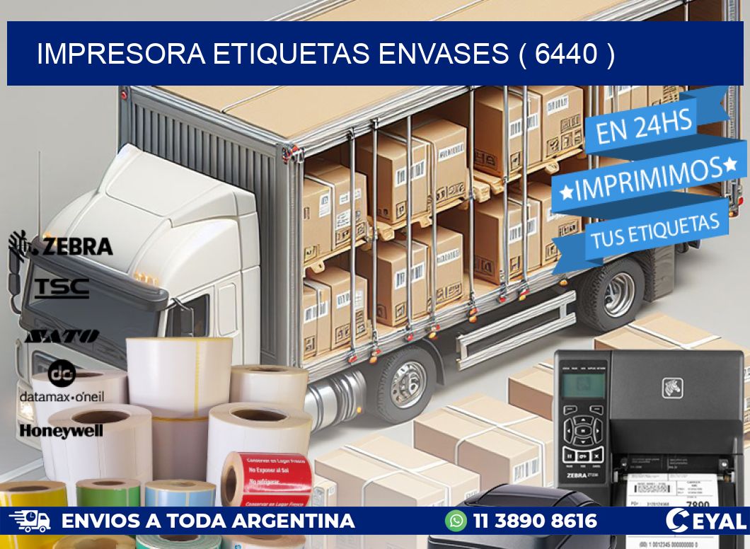 impresora etiquetas envases ( 6440 )