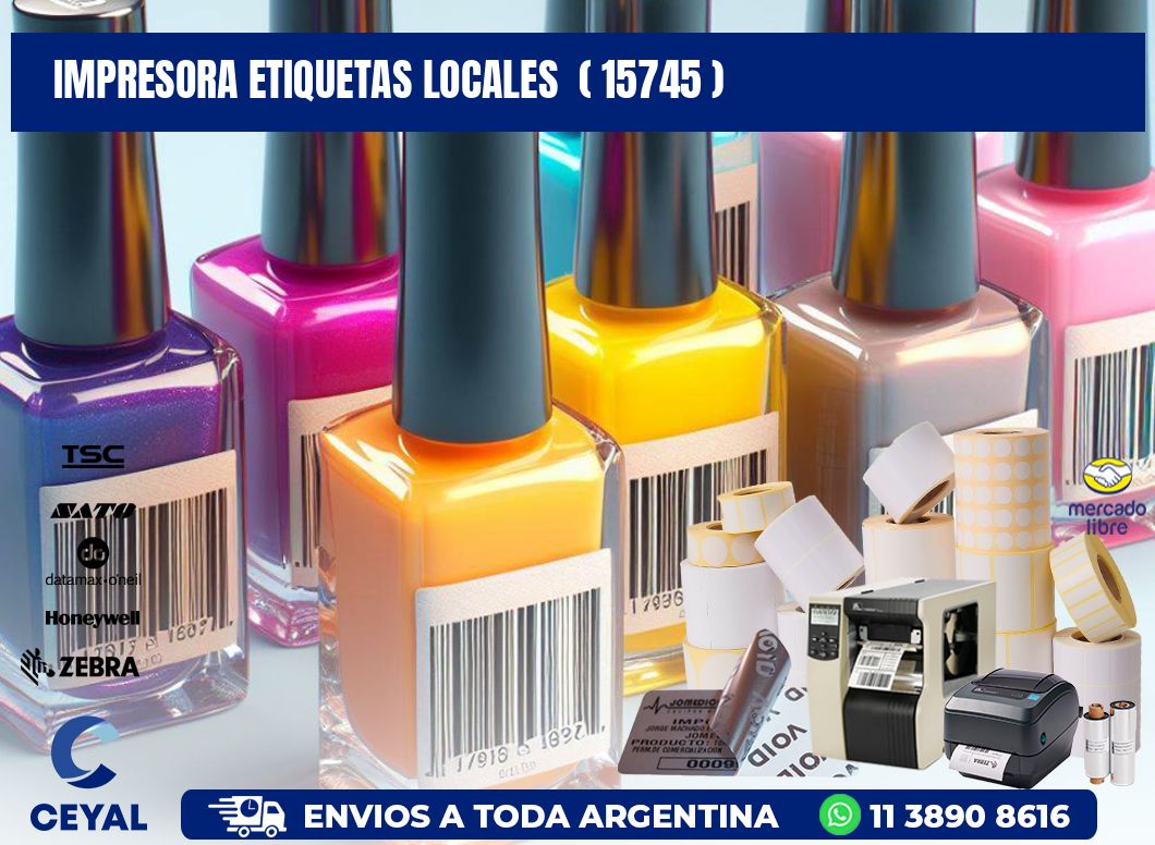 impresora etiquetas locales  ( 15745 )