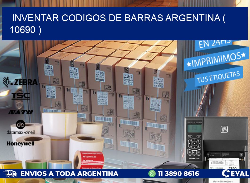 inventar codigos de barras argentina ( 10690 )