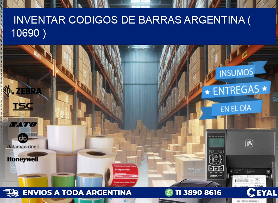 inventar codigos de barras argentina ( 10690 )