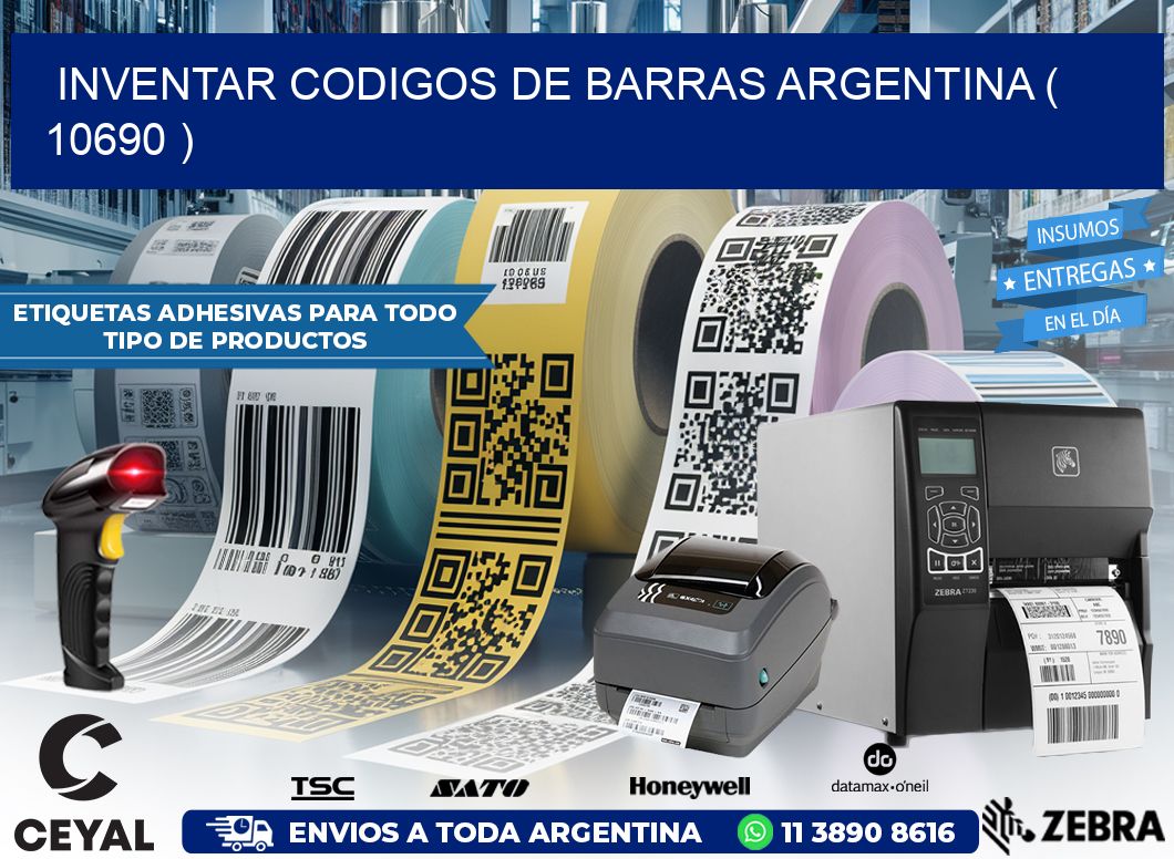 inventar codigos de barras argentina ( 10690 )