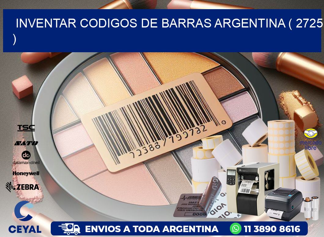 inventar codigos de barras argentina ( 2725 )