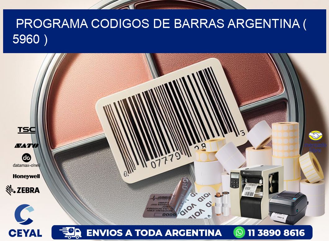 programa codigos de barras argentina ( 5960 )