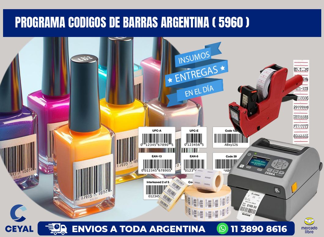 programa codigos de barras argentina ( 5960 )