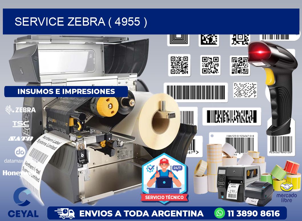 service zebra ( 4955 )