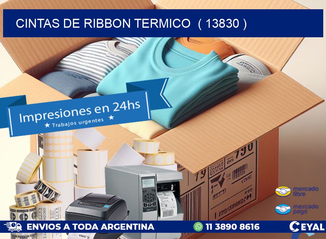 CINTAS DE RIBBON TERMICO  ( 13830 )