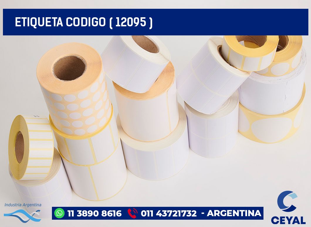 ETIQUETA CODIGO ( 12095 )