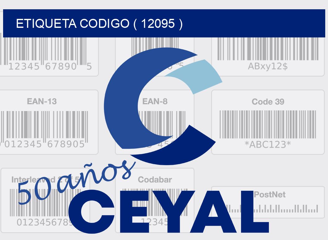 ETIQUETA CODIGO ( 12095 )