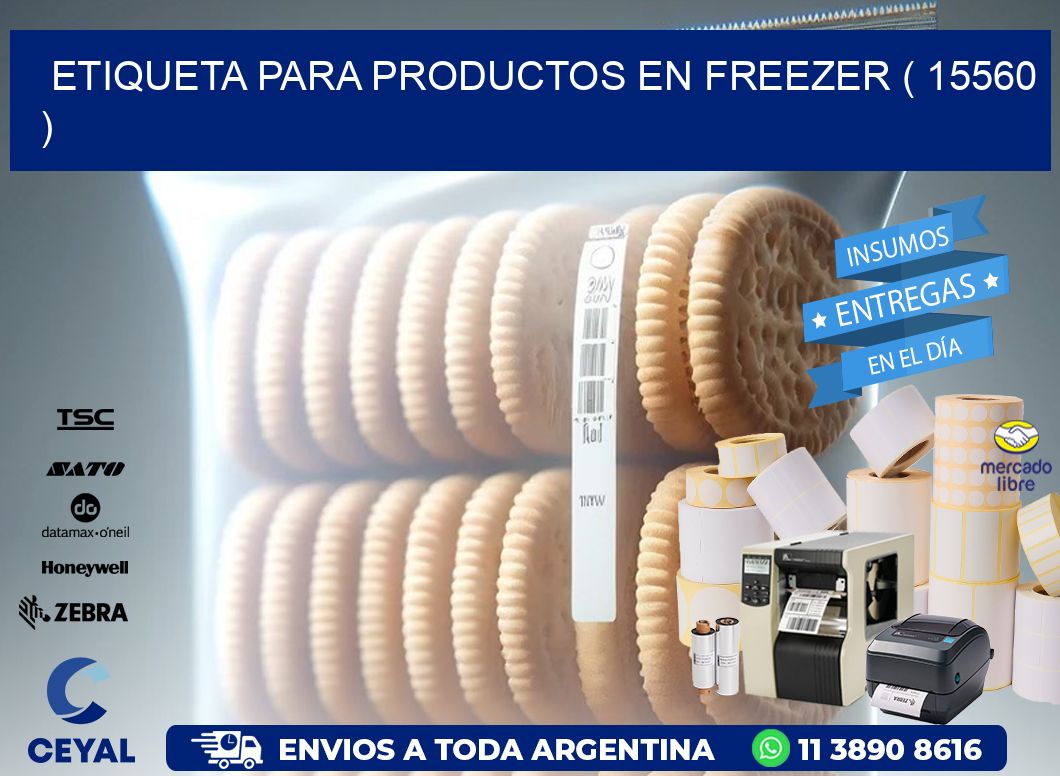 ETIQUETA PARA PRODUCTOS EN FREEZER ( 15560 )