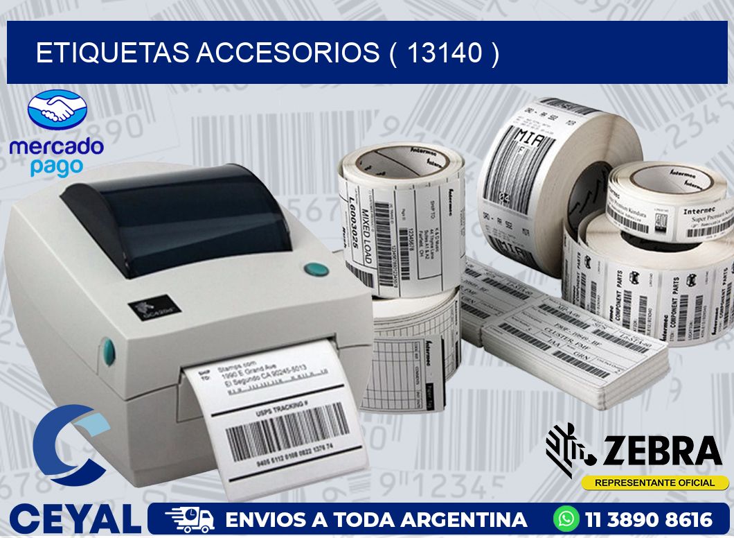 ETIQUETAS ACCESORIOS ( 13140 )