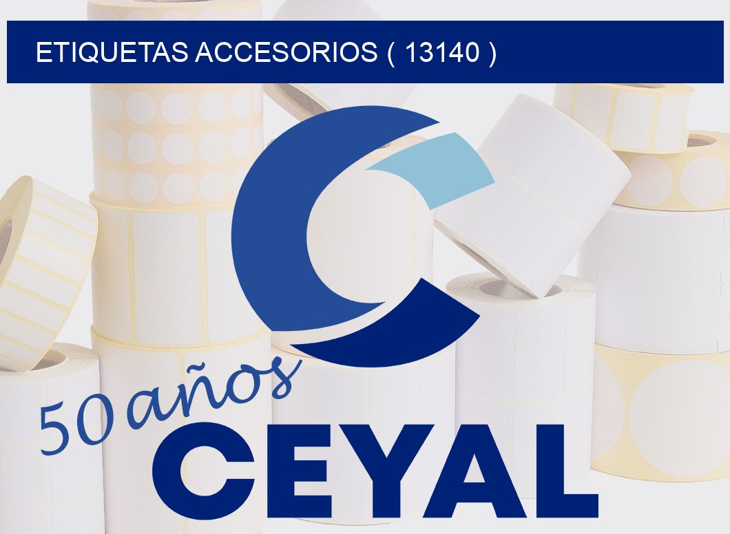 ETIQUETAS ACCESORIOS ( 13140 )