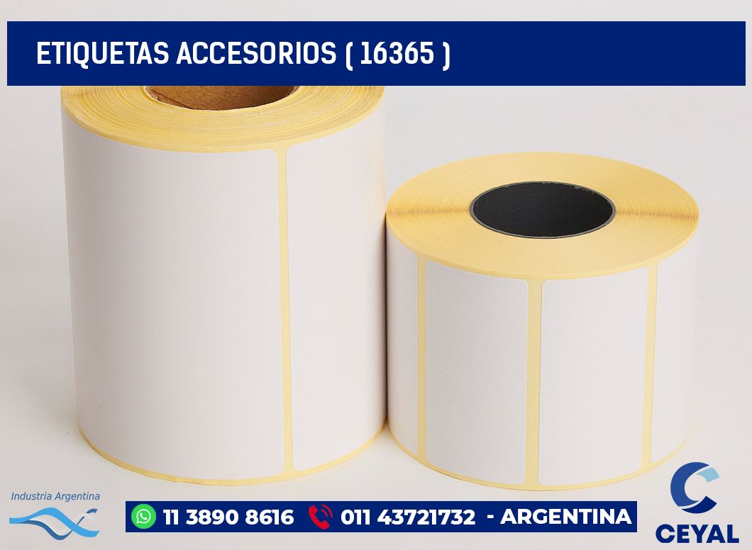 ETIQUETAS ACCESORIOS ( 16365 )