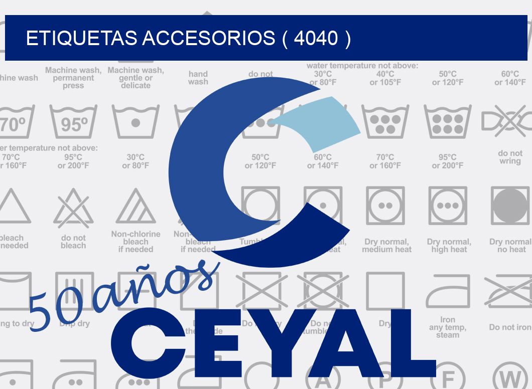 ETIQUETAS ACCESORIOS ( 4040 )