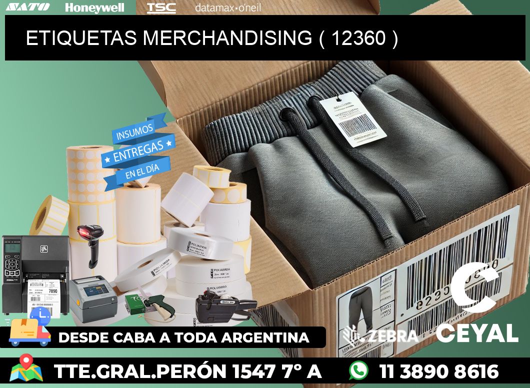 ETIQUETAS MERCHANDISING ( 12360 )