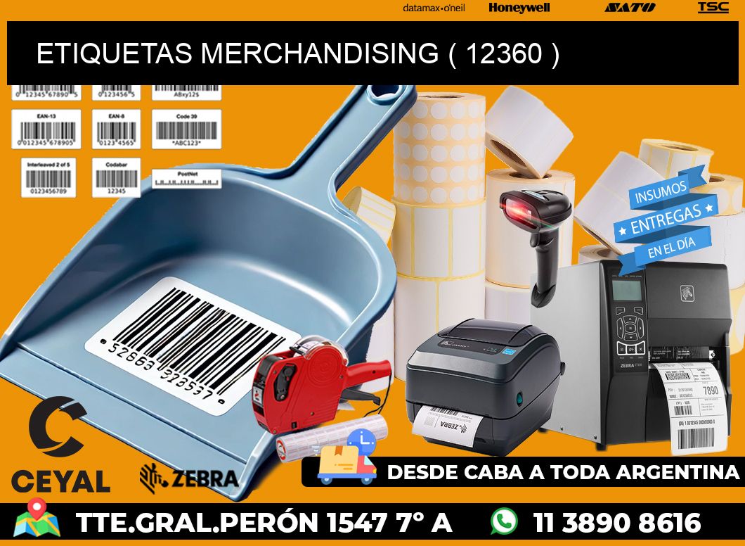 ETIQUETAS MERCHANDISING ( 12360 )