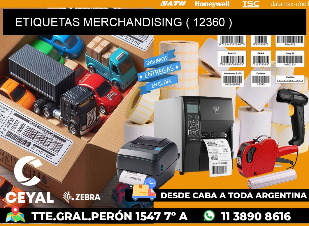 ETIQUETAS MERCHANDISING ( 12360 )