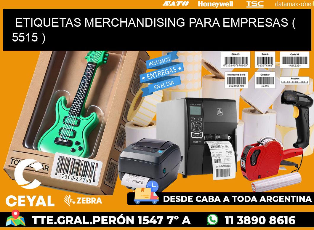 ETIQUETAS MERCHANDISING PARA EMPRESAS ( 5515 )