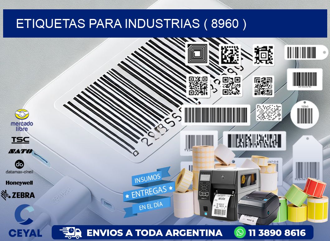 ETIQUETAS PARA INDUSTRIAS ( 8960 )