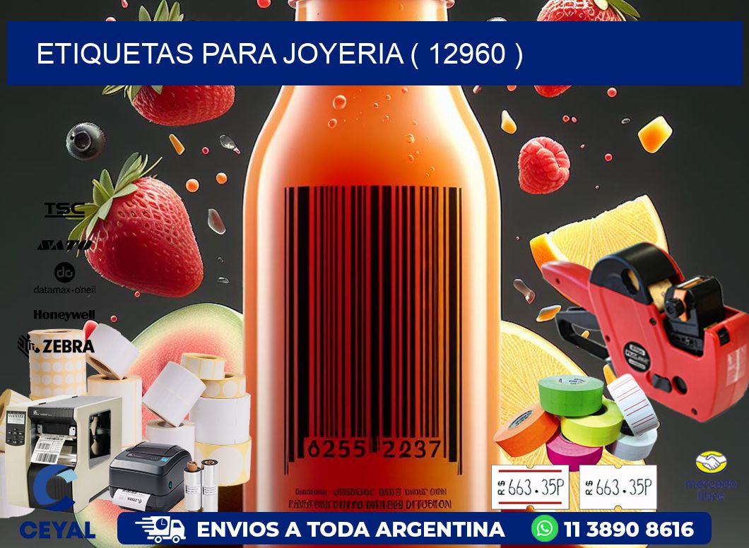ETIQUETAS PARA JOYERIA ( 12960 )