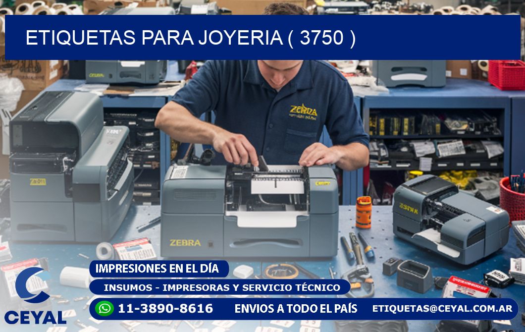 ETIQUETAS PARA JOYERIA ( 3750 )
