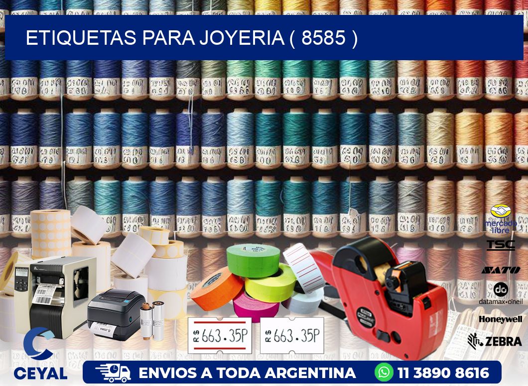 ETIQUETAS PARA JOYERIA ( 8585 )