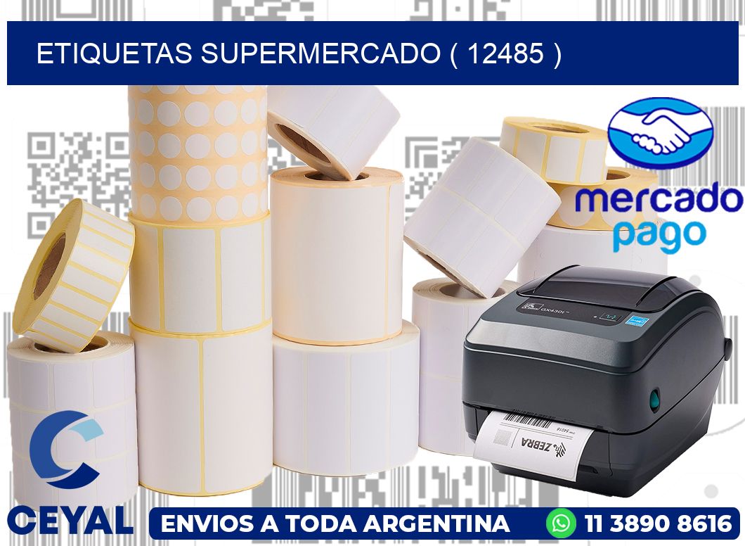 ETIQUETAS SUPERMERCADO ( 12485 )