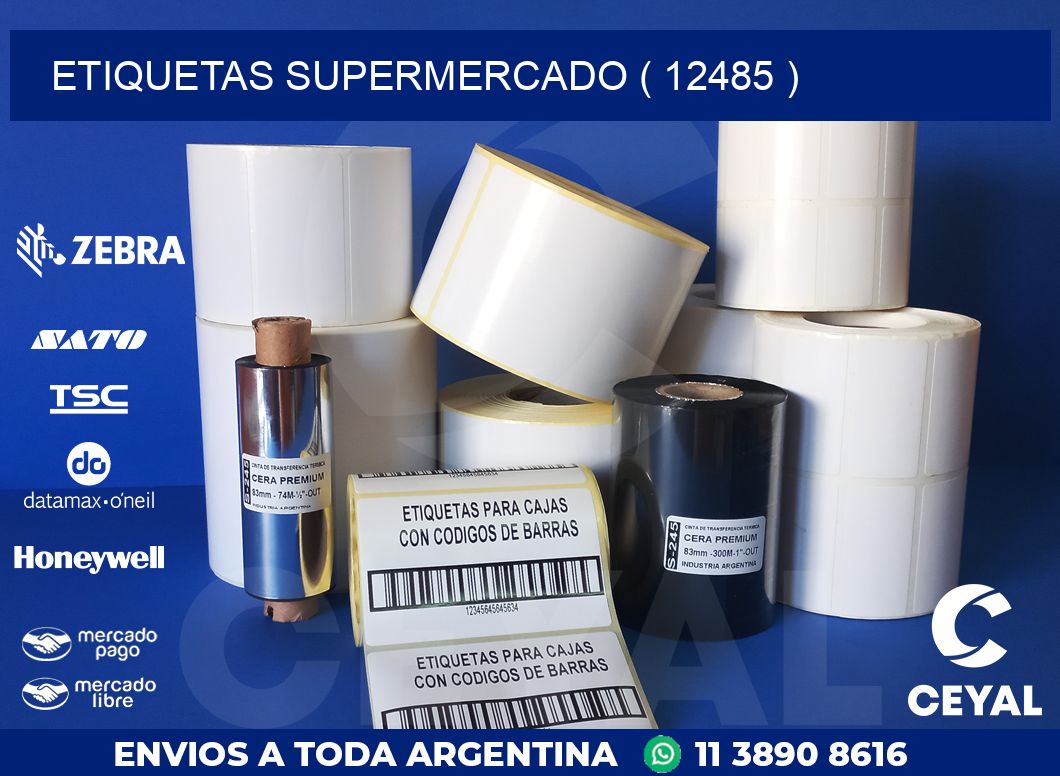 ETIQUETAS SUPERMERCADO ( 12485 )