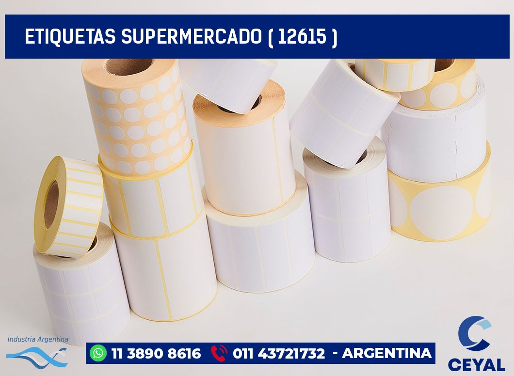 ETIQUETAS SUPERMERCADO ( 12615 )