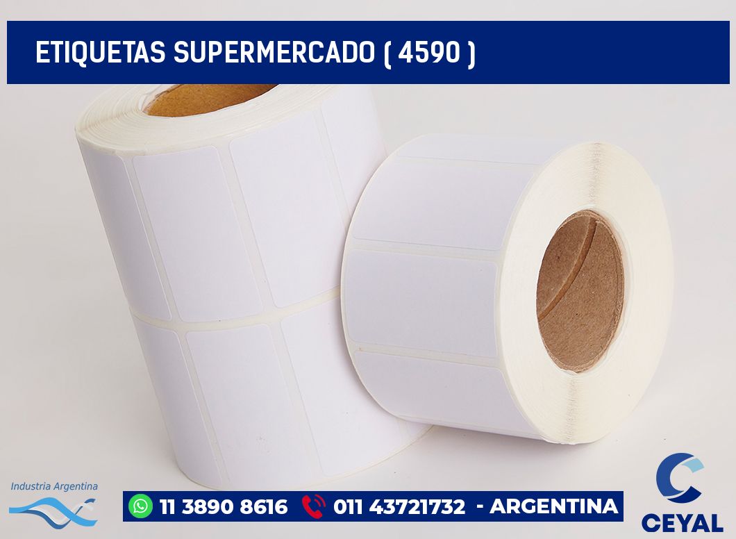 ETIQUETAS SUPERMERCADO ( 4590 )